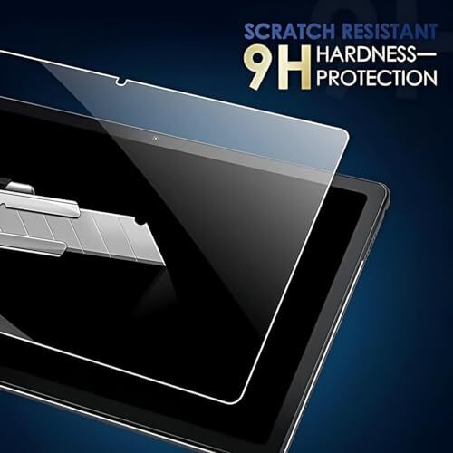 Spcore Tempered Glass Screen Protector For Samsung Galaxy Tab S10 Fe 10.9 Inch / S9 Fe / S9 / S8 / S7 11" Tempered Glass Screen Guard For Samsung S10 Fe / S9 Fe /S9/S8/S7 11 Inch Tab