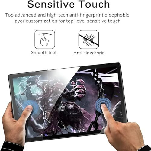 Spcore Tempered Glass Screen Protector For Samsung Galaxy Tab S10 Fe 10.9 Inch / S9 Fe / S9 / S8 / S7 11" Tempered Glass Screen Guard For Samsung S10 Fe / S9 Fe /S9/S8/S7 11 Inch Tab