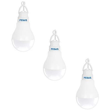 Fedus Usb Bulb For Power Bank, Usb Led Light For Power Bank, Usb Light For Mobile Lamp/Led Usb Bulb Mini Led Night Light Led Portable Light - White (Pack Of 3)