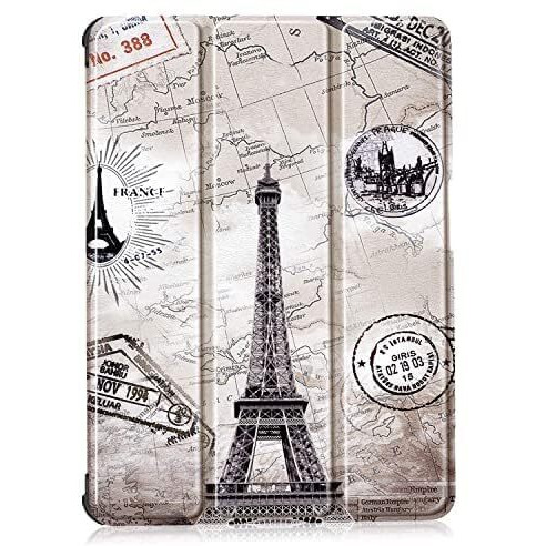 Proelite Smart Case For Ipad Pro 11 Inch 2022/2021 4Th/3Rd Gen [Auto Sleep/Wake Cover] [Pencil Holder] [Soft Flexible Case] Recoil Series - Eiffel
