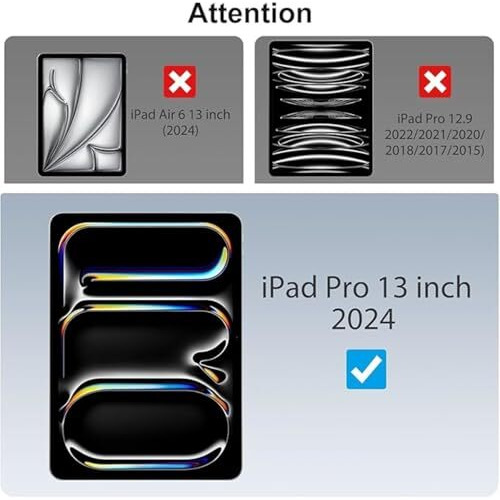 Spcore Premium Tempered Glass Screen Protector For Ipad Pro 13 Inch (M4 2024) [Anti-Scratch] & [9H Surface Hardness] - Pack Of 1