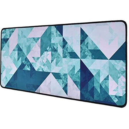 Seagull Flight Of Fashion Large Extended Mouse Pad Xxl With Non-Slip Rubber Base, Stitched Edge Mouse Mat For Laptop, Computer & Desk - 60 X 30 X 0.2 Cm - Green Crystal