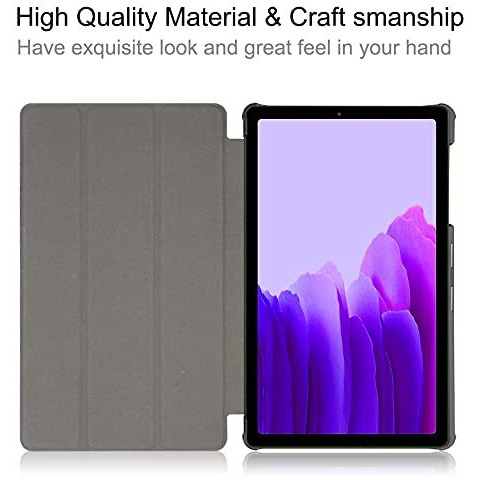 Proelite Smart Trifold Flip Case Cover For Samsung Galaxy Tab A7 Lite 8.7" Sm-T220/225, Black