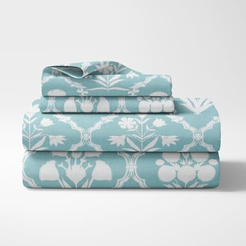 Haus & Kinder Bedsheet,100% Cotton Double Bed Bed Sheet, 186 Tc Pure Cotton Bedsheet For Queen Size Bed, Cotton Double Bedsheets With 2 Pillow Covers,Heritage Hues