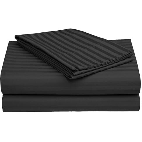 Aerohaven Linen 100% Cotton 210 Tc Single Bed Size Bedsheet With 1 Pillow Cover - (Single Bed (60 Inch X 90 Inch), Grey)