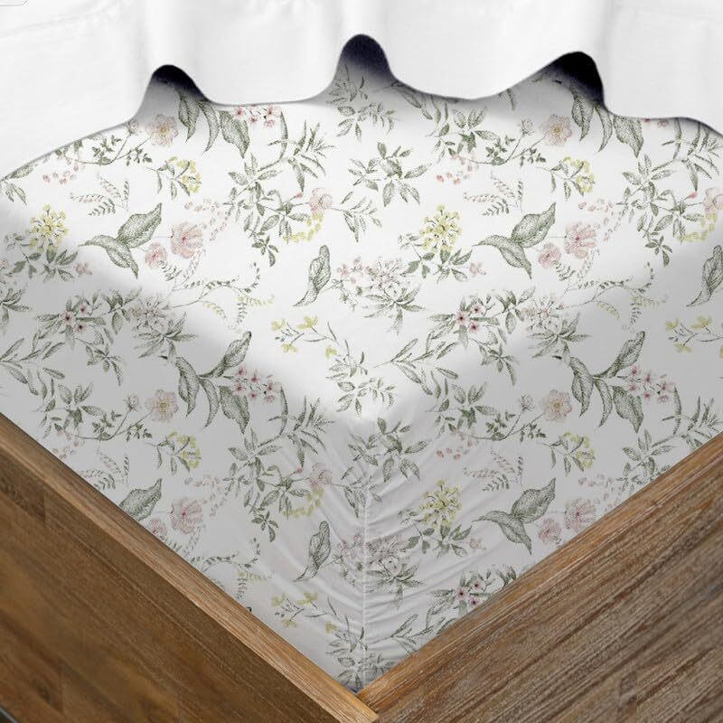 Mahaveer Cotton Microfiber Bedsheet For Double Bed, Lightweight, Super Soft, Double Bed Sheet, Wrinklefree And Softtouch Bedsheets Printed Bed Sheets, 90X100 Inch Double Print-8