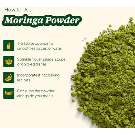 The Good Leaf Moringa Powder - 100G | 100% Natural Superfood With 120+ Nutrients, Antioxidants & Vitamins | Supports Pcos, Skin & Hair Health, Digestion & Immunity | Vegan & Preservative-Free