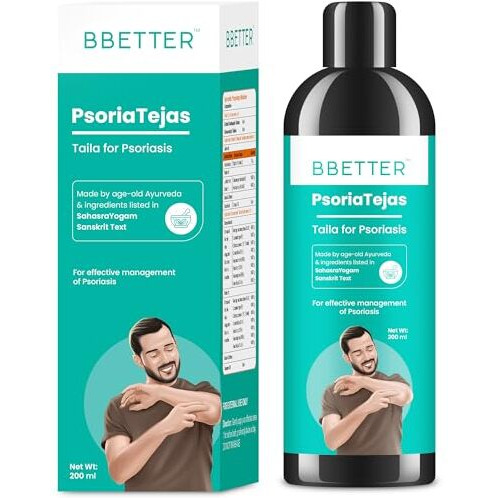 Bbetter Psoria Tejas - Oil For Skin Health Management | Made By Age Old Ayurveda