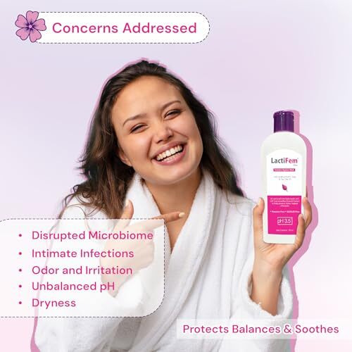 Lactifem Ultra Feminine Hygiene Wash | 75Ml | Extra Soft Intimate Wash | Helps To Prevent Vaginal Infection With Ph 3.5 | Paraben-Free Sls/Sles Free
