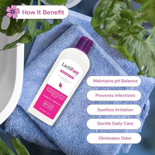 Lactifem Ultra Feminine Hygiene Wash | 75Ml | Extra Soft Intimate Wash | Helps To Prevent Vaginal Infection With Ph 3.5 | Paraben-Free Sls/Sles Free