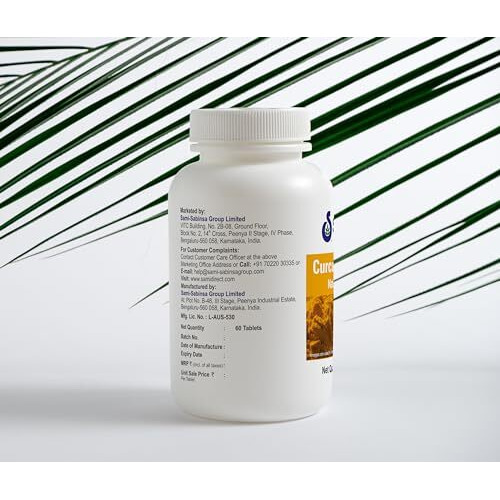 Sami Direct Curcumin C3 Power 525Mg, 60 Tab