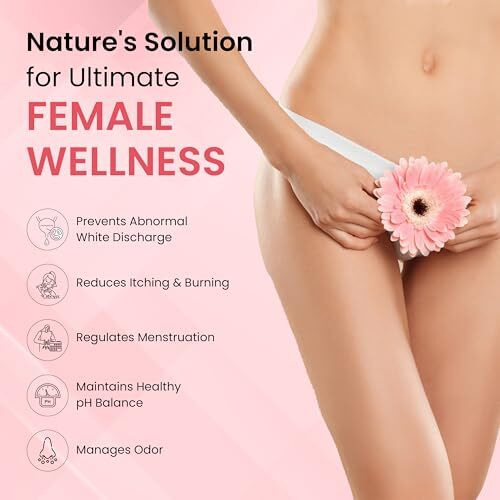 Life Aveda's Girl/Women/Female White Discharge (Leucorrhea) Capsules - Premium |Intimate Health For Itching, Odor, Burning Sensation & Recurring Infections | Natural Ayurvedic Care For Vaginal And Menstrual Health - 60 Capsules