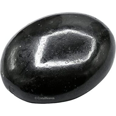 Certified Black Tourmaline Crystal Palm Pebbles Stones For Anxiety Stress Relief Massage - Aaa Grade Original Healing Gemstone Agate Palm Stone For Yoga Meditation Spiritual Reiki Feng Shui