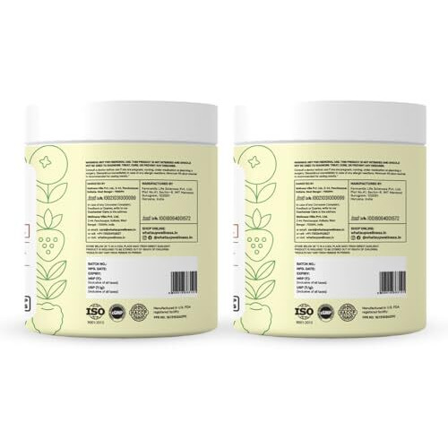 What's Up Wellness Anti-Acne Collagen | Certified Marine Titagen Collagen With Mangosteen & Biotin| Reduces Adult Acne| For Men & Women | Mixed Fruit | Pack Of 2, Powder, 2 Count, 25 Servings