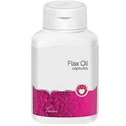 Flax Oil Capsule Golden Flaxseed Oil Capsules - Nutritional Powerhouse For Vitality And Well-Being 90 Capsules