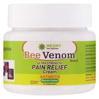 Bee Venom Knee & Joint Pain Relief Cream 100Gm | Ultra Strength Bee Venom Pain Relief Cream | Bee Venom Joint And Bone Therapy Cream