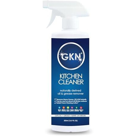 Gkn Kitchen Cleaner Spray Oil & Grease Stain Remover Stove & Chimney Cleaner Spray Non-Flammable Nontoxic Magic Degreaser Spray For Kitchen Multipurpose Stain Remover Spray (500Ml) (Pack Of 1)