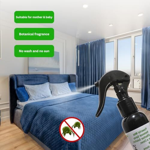Toweb Enterprise Mite Removal Spray | Effective Dust Mite & Bed Bug Killer | Indoor Cleaning Solution For Mattresses, Home & Garden (10)