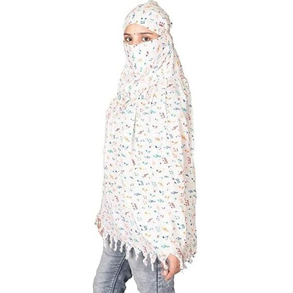 Vasttram Women's Soft Stylish Reyon Cotton Scarf Cum Mask Usable For Head Cover For Girls Driver Anti Pollution Full Face Cover With Uv Sun Rays Protection