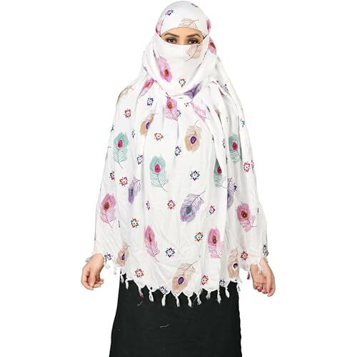 Vasttram Women's Soft Stylish Reyon Cotton Scarf Cum Mask Usable For Head Cover For Girls Driver Anti Pollution Full Face Cover With Uv Sun Rays Protection