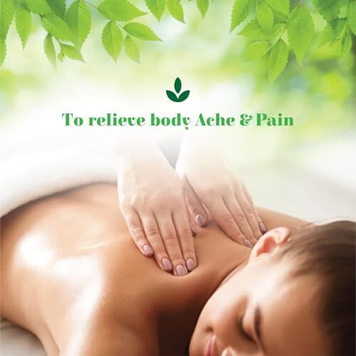 Dersy Ayurvedic Orthopaedic Pain Relief Massage Oil For Full Body Relax 100 Ml | Enriched With Adrak ,Ajwain, Mahanarayan , Dhanvantharam , Eucalyptus Oil & 13 Herbs | Natural & Ayurvedic Relief From Joint , Muscle , Knee & Back Pain, Sprains, Sports Injuries