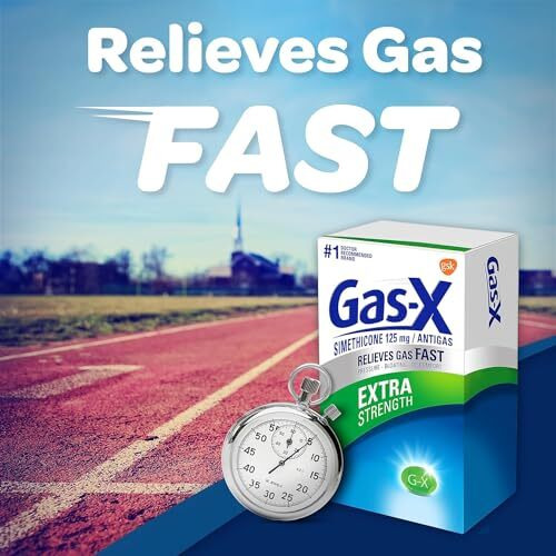 G.As-X Extra Strength Gas Relief Softgels With Simethicone 125 Mg For Bloating Relief - 72 Count