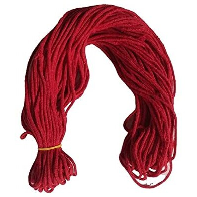 On Blow Cotton Soft Red Thread - Lal Dhaaga - Nazar Suraksha (20 Meters) | Pack Of 2