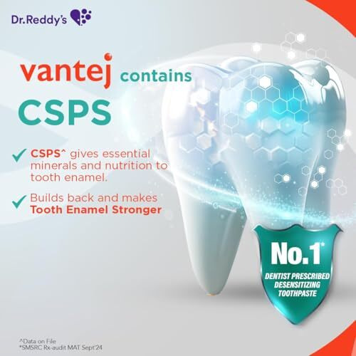 Vantej Toothpaste For Sensitive Teeth 100G & Aqua, Advanced Protection Mouthwash For Rapid Sensitivity Pain Relief In 3 Days, 100 Ml