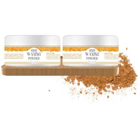Unisex Adult Waxing Powder Orange Fragrance (2 X 100G | Pack Of 2 |)
