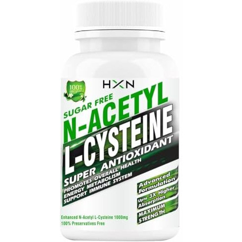 Nac Supplement, N-Acetyl-Cysteine, Glutathione For Lungs-Detox, With Vitamin C Tablet, Support Immunity, Respiratory Health Supplements-60 Tablets (Pack1)