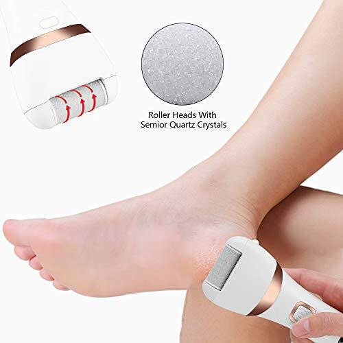 Elephantboat Exfoilator Rechargeable Portable Electric Callus Remover Pedicure Tool For Feet Filer, Professional Foot & Dead Skin Removal & Feet Care
