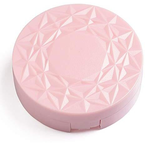 Vivid Vividvisionint Cute Mini Portable Contact Lens Case Container Kit With Mirror Tweezer Lens Stick And Solution Bottle Daily Useable Travelling Home Storage Easy To Carry Lenses Lc 3035 C Pink