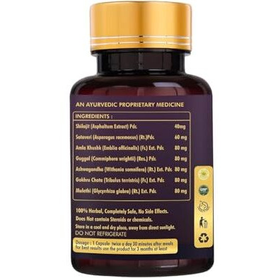 Pranavi Ayurveda Height Growth Capsules (30 Capsules Pack)