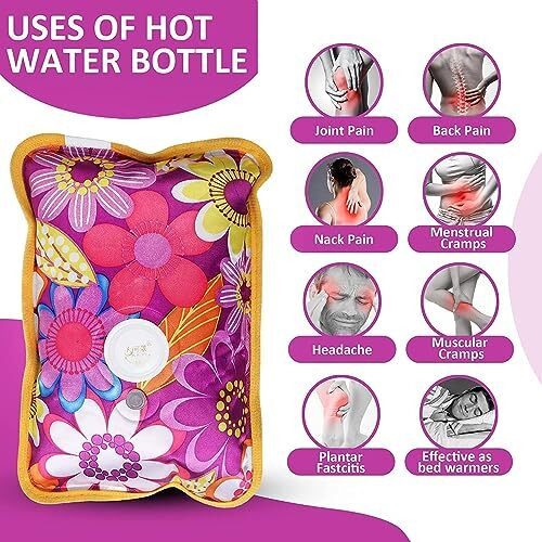 Orancle Care Heating Gel Bag, Hot Water Bag For Pain Relief, Heating Heat Pouch, Electric Hot Gel Bag, Heating Bag For Pain Relief With Electric Cord (Color May Vary)