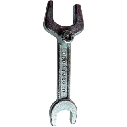 Meditech Global 3 In 1 Spanner Double Side Medical Oxygen Cylinder Key/Oxygen Cylinder Wrench Key/Double Sided Speciality Drop Forged