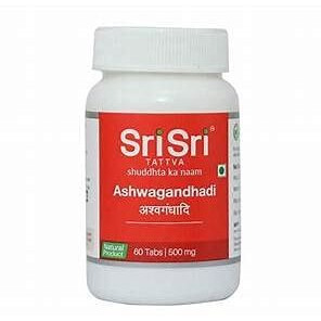 Sri Sri Ayurveda Tattva Ashwangandhadi Tablet (500 Mg, 60 Tablets)- Pack 4,60 Count (Pack Of 1)(Ayurveda-82)