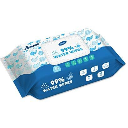 Dignity 99% Pure Water Wet Wipes Enriched With Aloe Vera And Vitamin E, 80 Wipes/Pack (Pack Of 12) 960 Wipes