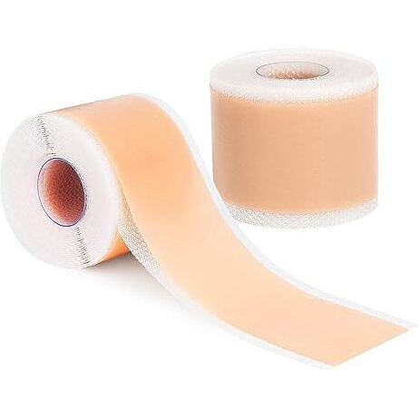 Droposale Silicon Scar Sheets Cream Tape Use For Removal C-Section Keloid Reusable Surgery Operation Tummy Tuck Burns Stretch Marks Reusable Professional Strips For Everyone (Scar Repair Roll 1Pcs)
