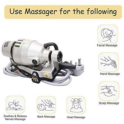 Drumstone    Professional Double Speed Floating Action Massager | Instant Relief Head & Neuropathy Massager | Powerful & Effective Pain Relief For Head, Neck & Shoulders