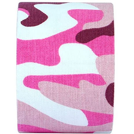 A-Tape Made In Korea Kinesiology Tape For Physiotherapy Kinesio Tape For Sports Injury Pain Relief Athletic Therapeutic Muscle Tape (5 Cm * 5.0 M) (Pink Camo)