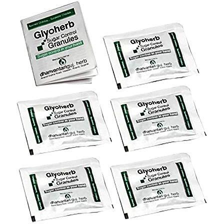 Dhanvantari Glyoherb Sugar Control Granules - Pack Of 2 (120 Pouches)