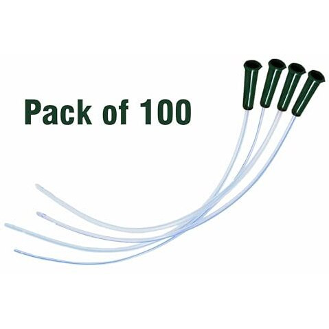 Swasthya Sarvada Sterile Enema Colon Tip | Enema Tube | Enema Catheter | Individually Packed (Pack Of 100)