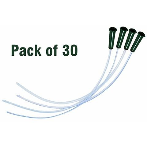 Swasthya Sarvada Sterile Enema Colon Tip | Enema Tube | Enema Catheter | Individually Packed (Pack Of 30)