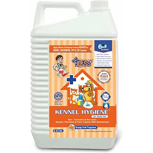 Jibss - Kennel Hygiene - 4.5 Ltr (Orange)