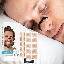 Jobber Magnetic Nasal Strips For Breathing | Anti Snoring Nose Clip | Skin Safe Sleep Nasal Strips | Nasal Dilators For Breathing | Instant Releif From Snoring | Snore Stopper | Anti Snoring Nose Clip | Anti Snoring Devices For Men | 15 Count (Nasal Strip 15)