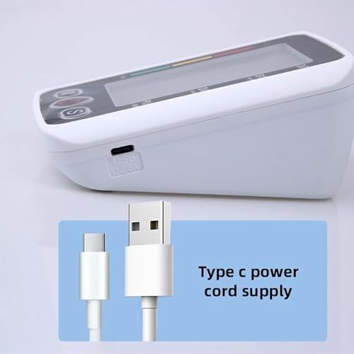 Accutrust Blood Pressure Monitors For Home Use With Cuff Arm,Automatic Blood Pressure Machine Upper Arm For 2 Users Bp Machine White