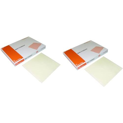 Smith And Nephew 87110001 Bactigras, 10Cm X 10Cm Pouch - 2 Pkt (20 Pouches)