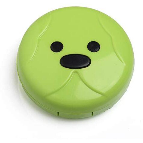 Vivid Vividvisionint Cute Mini Portable Contact Lens Case Container Kit With Mirror Tweezer Lens Stick And Solution Bottle Daily Usable Travelling Home Storage Easy To Carry Lenses Lc 3027 B Green