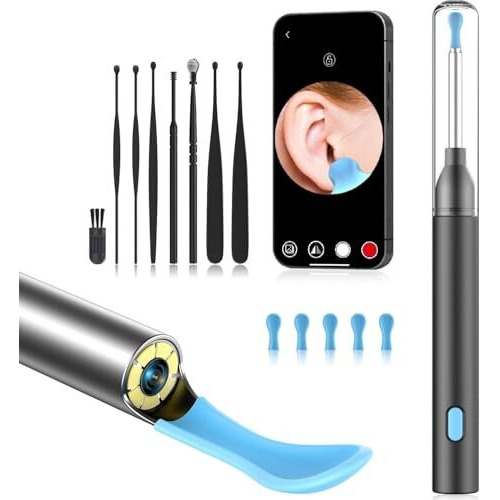 Ear Wax Cleaner - Resuable Ear Cleaner Tool Set With Storage Pack - Ear Wax Remover Tool Kit With Ear Curette Cleaner And Spring Ear Buds Cleaner (9 In 1 Ear Wax Cleaner)