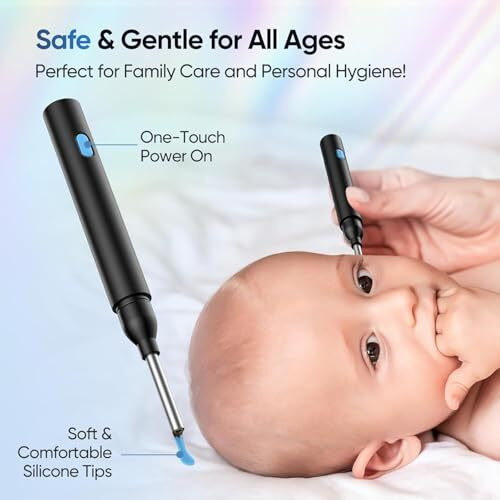 Ear Wax Cleaner - Resuable Ear Cleaner Tool Set With Storage Pack - Ear Wax Remover Tool Kit With Ear Curette Cleaner And Spring Ear Buds Cleaner (9 In 1 Ear Wax Cleaner)